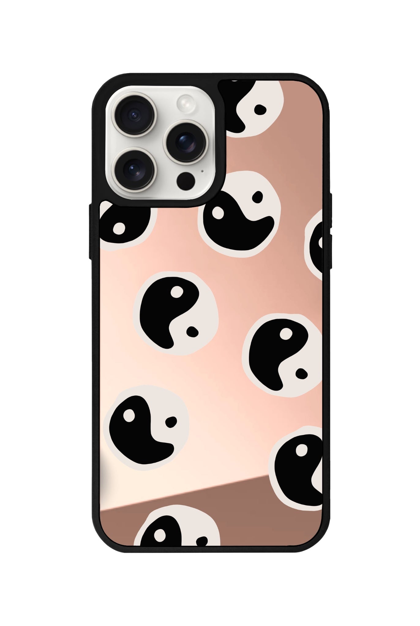 iPhone 11 Balance Mirror Aynalı Telefon Kılıfı Metalik Pembe - SUMTHINCS