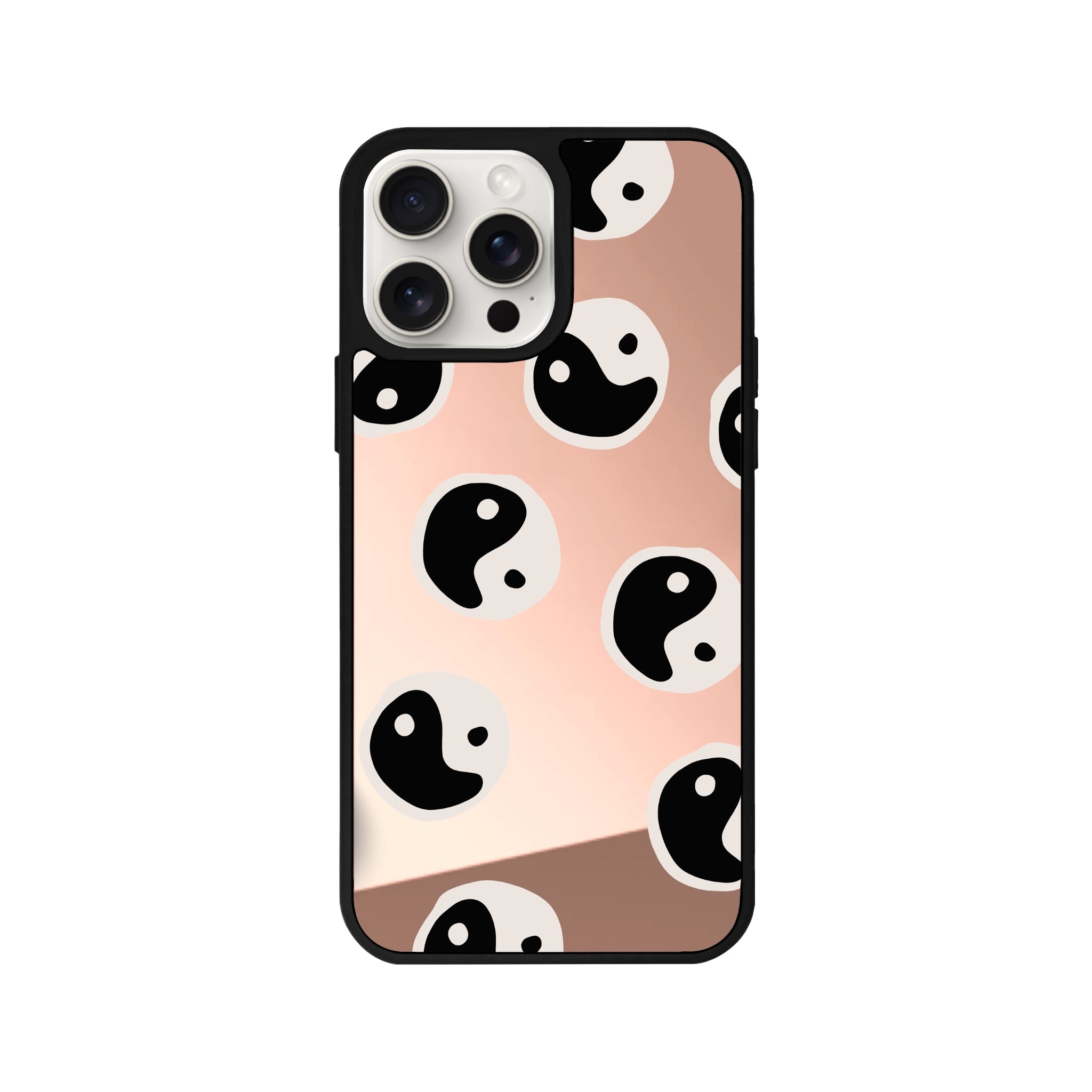 iPhone 11 Balance Mirror Aynalı Telefon Kılıfı Metalik Pembe - SUMTHINCS