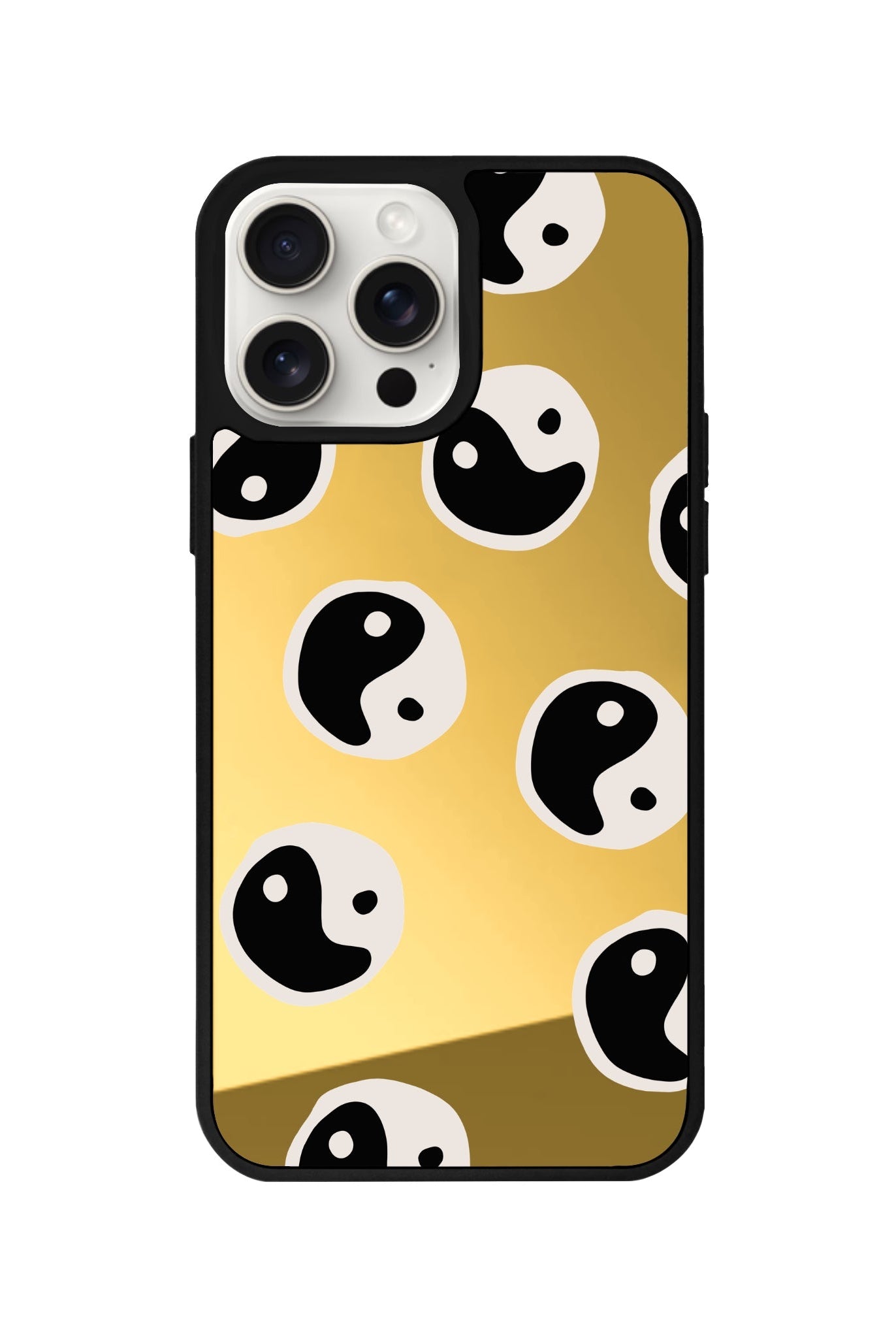 iPhone 11 Balance Mirror Aynalı Telefon Kılıfı Altın - SUMTHINCS