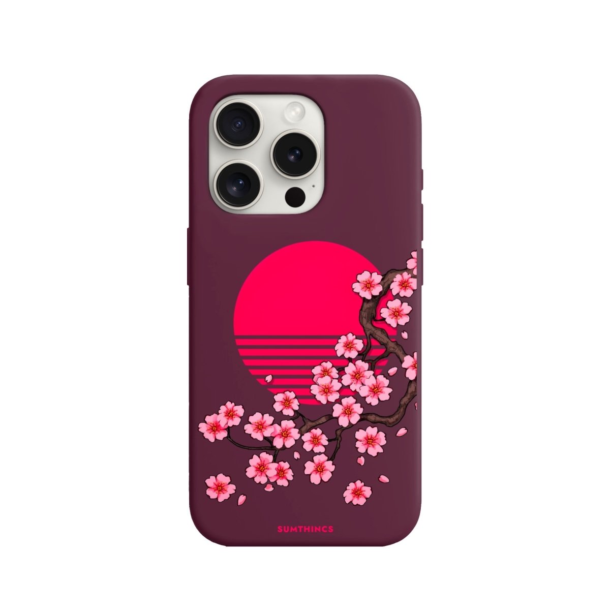 iPhone 11 Cherry Blossom Dawn Premium Telefon Kılıfı - SUMTHINCS
