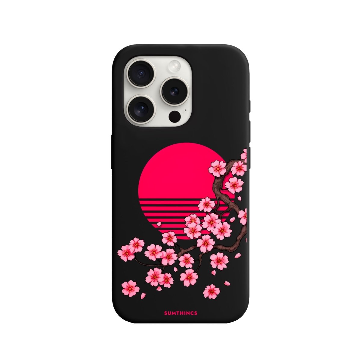 iPhone 11 Cherry Blossom Dawn Premium Telefon Kılıfı - SUMTHINCS