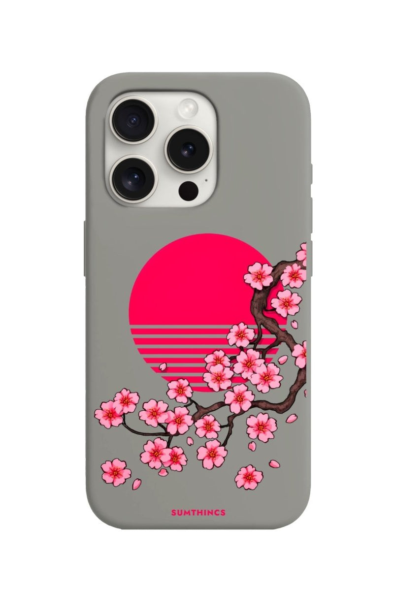 iPhone 11 Cherry Blossom Dawn Premium Telefon Kılıfı - SUMTHINCS