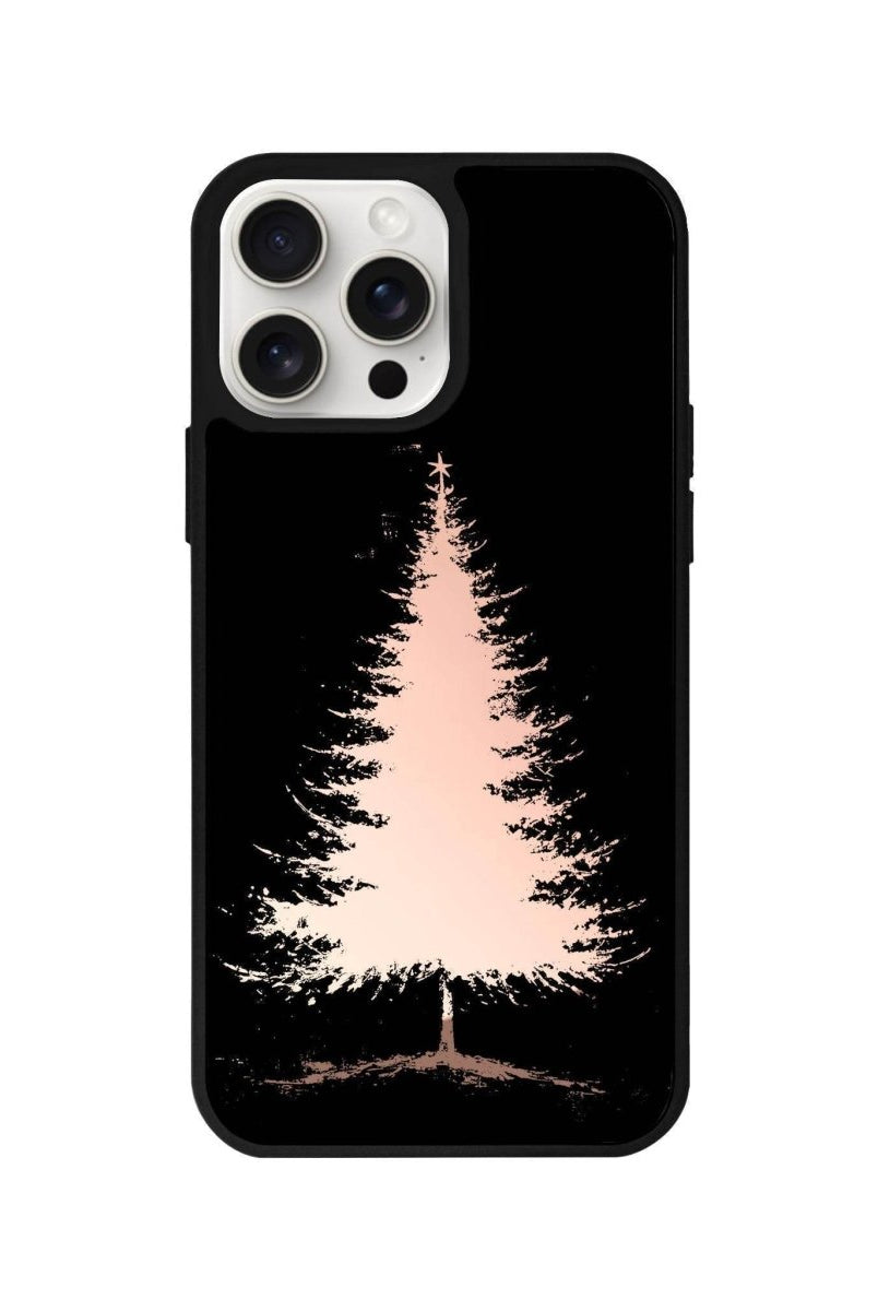 iPhone 11 Christmas Tree Mirror Aynalı Telefon Kılıfı Metalik Pembe - SUMTHINCS