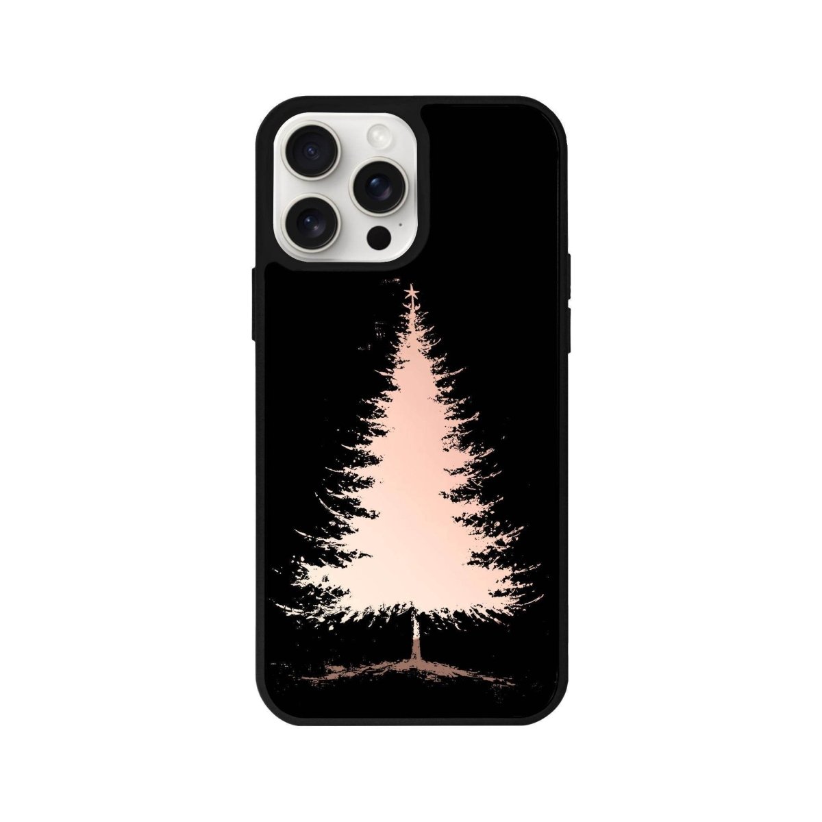 iPhone 11 Christmas Tree Mirror Aynalı Telefon Kılıfı Metalik Pembe - SUMTHINCS