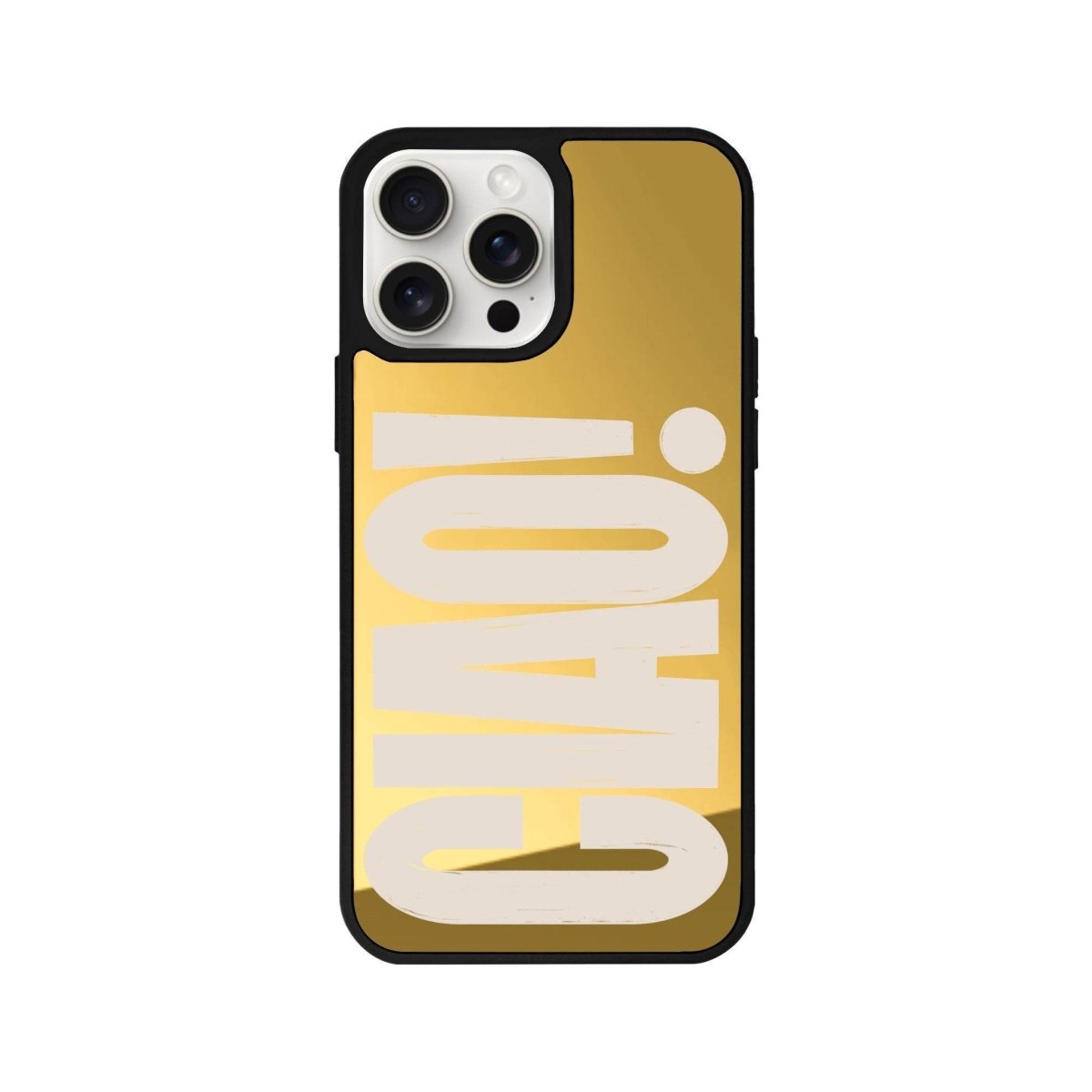 iPhone 11 CIAO! Mirror Aynalı Telefon Kılıfı Altın - SUMTHINCS