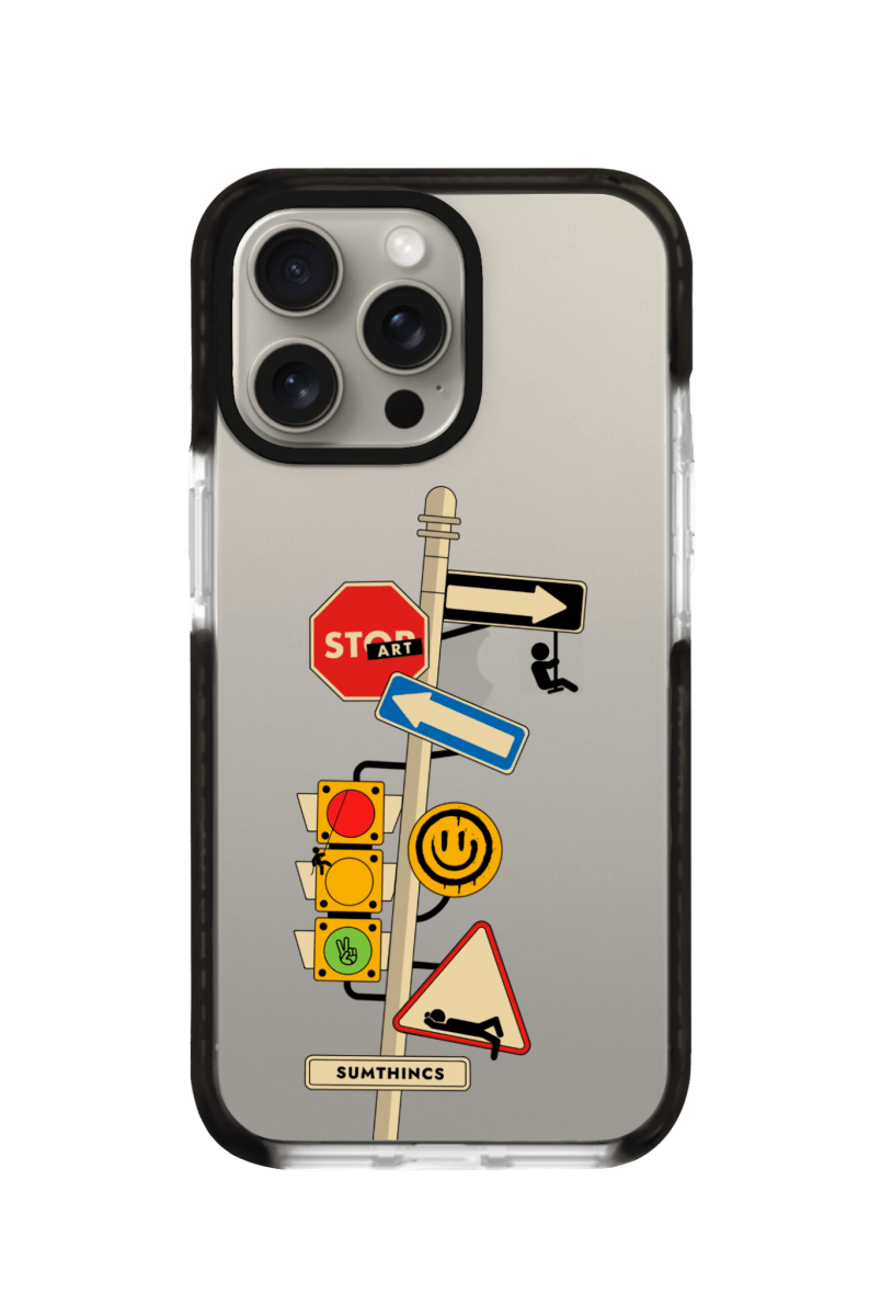 iPhone 11 Crossroad Procase Şeffaf Telefon Kılıfı Siyah Şeffaf - SUMTHINCS