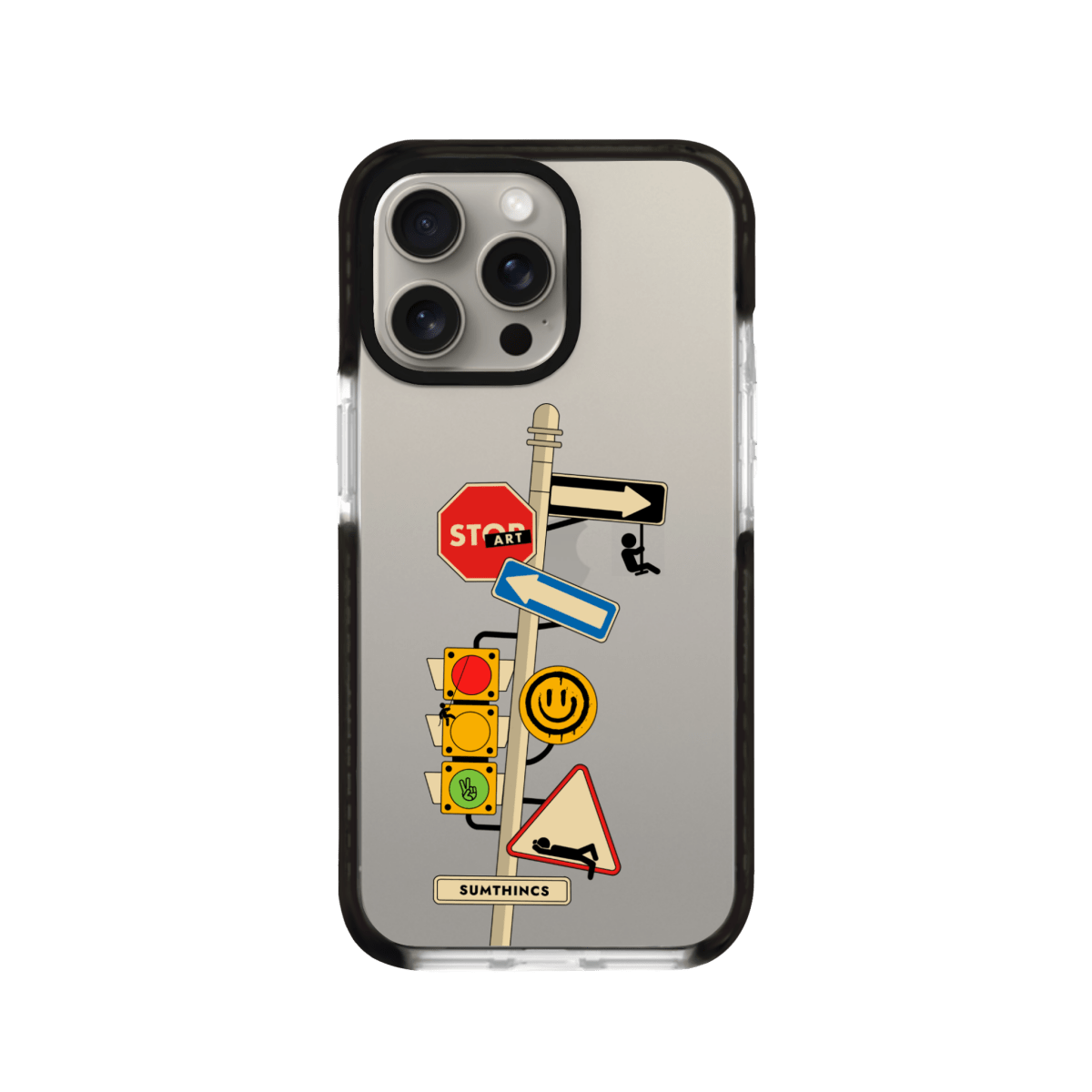 iPhone 11 Crossroad Procase Şeffaf Telefon Kılıfı Siyah Şeffaf - SUMTHINCS