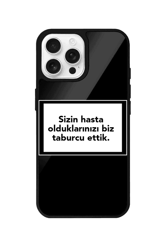 iPhone 11 Custom Quote Kişiye Özel Glossy Cam Telefon Kılıfı - SUMTHINCS