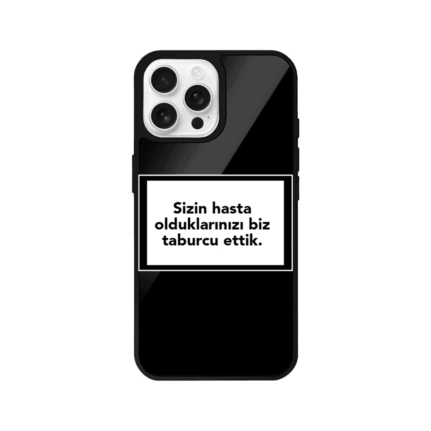iPhone 11 Custom Quote Kişiye Özel Glossy Cam Telefon Kılıfı - SUMTHINCS