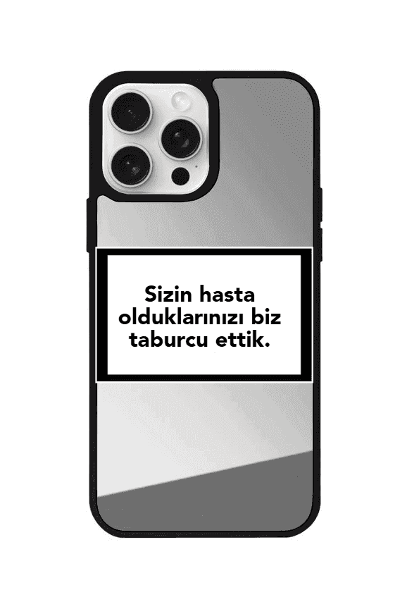 iPhone 11 Custom Quote Kişiye Özel Mirror Aynalı Telefon Kılıfı - SUMTHINCS