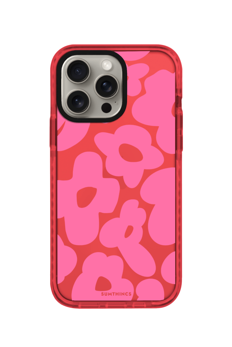 iPhone 11 Daisy Pop Procase Telefon Kılıfı Kırmızı - SUMTHINCS