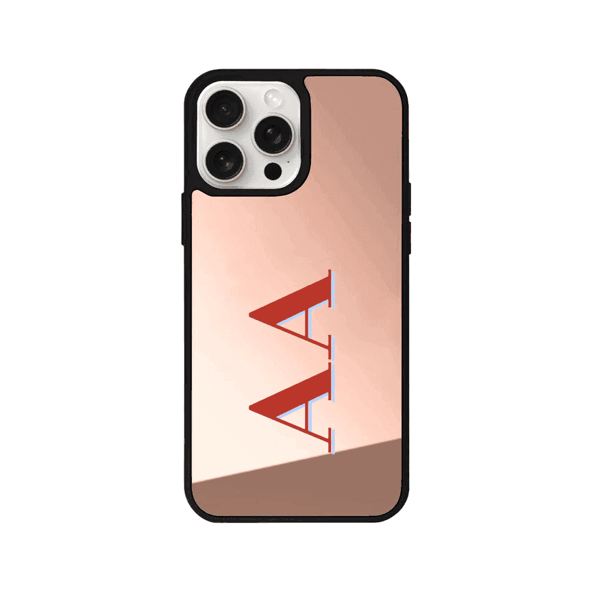 iPhone 11 Didot Monogram Kişiye Özel Mirror Aynalı Telefon Kılıfı - SUMTHINCS
