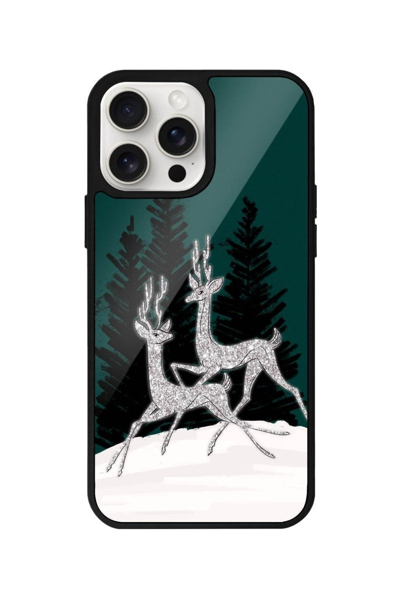 iPhone 11 Disco Deers Glossy Cam Telefon Kılıfı - SUMTHINCS
