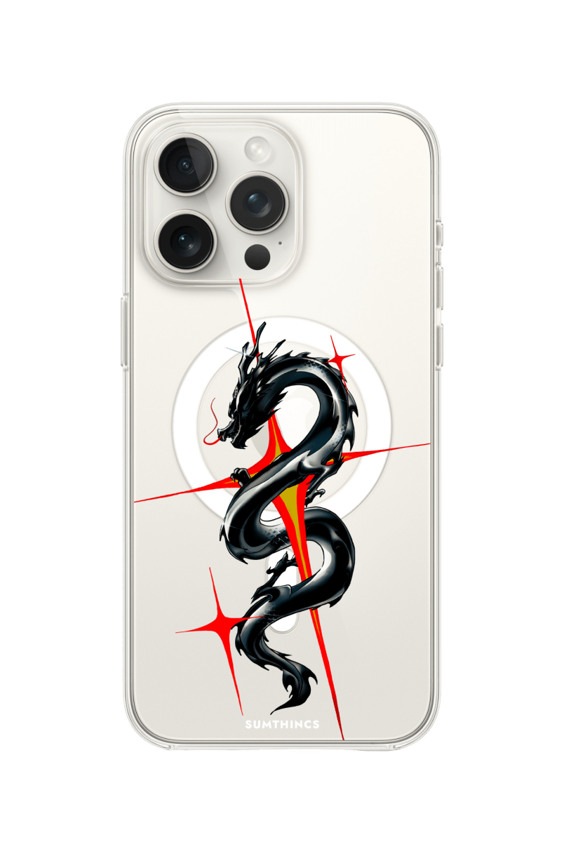 iPhone 11 Dragonflare Clear Magsafe Şeffaf Telefon Kılıfı - SUMTHINCS