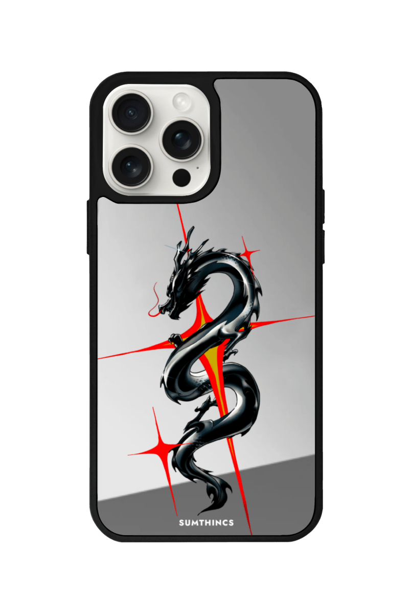 iPhone 11 Dragonflare Mirror Aynalı Telefon Kılıfı Gümüş - SUMTHINCS