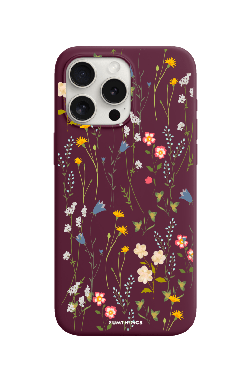 iPhone 11 Eternal Garden Premium Telefon Kılıfı Bordo - SUMTHINCS