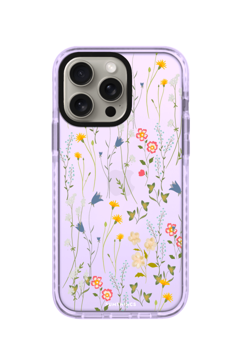 iPhone 11 Eternal Garden Procase Şeffaf Telefon Kılıfı Lila - SUMTHINCS