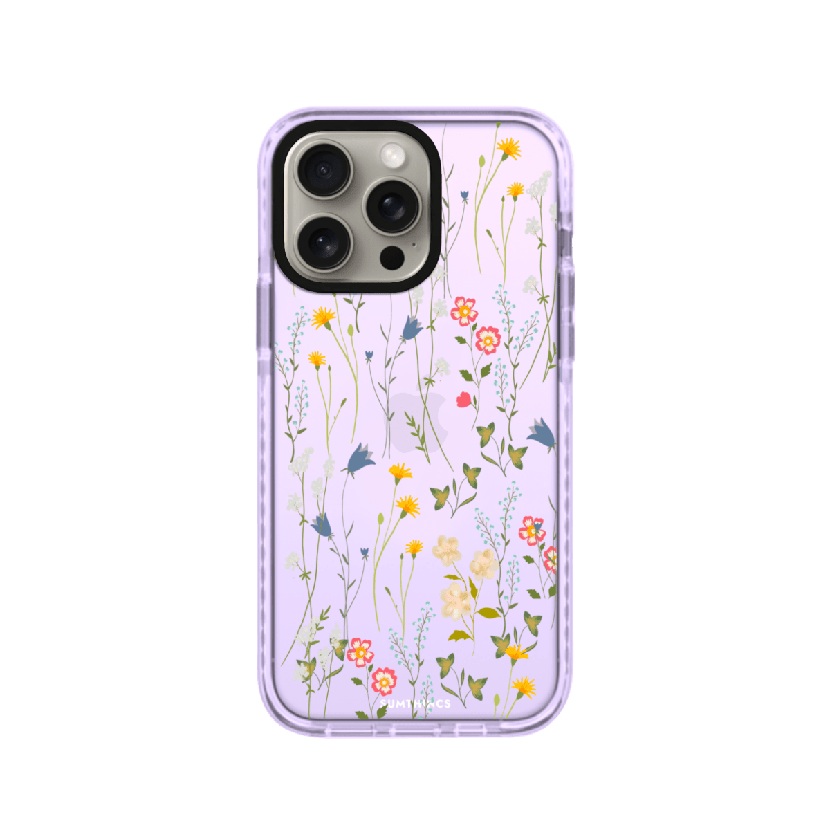 iPhone 11 Eternal Garden Procase Şeffaf Telefon Kılıfı Lila - SUMTHINCS