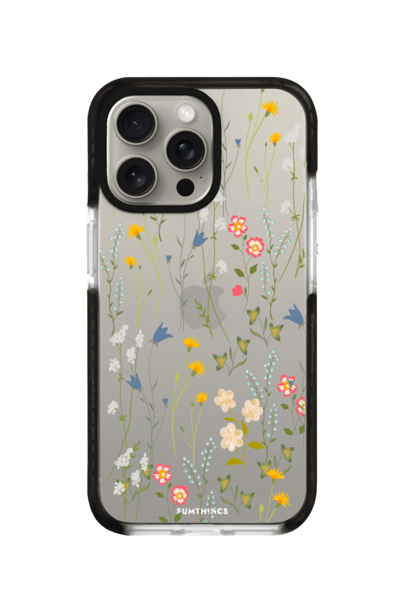 iPhone 11 Eternal Garden Procase Şeffaf Telefon Kılıfı Siyah Şeffaf - SUMTHINCS