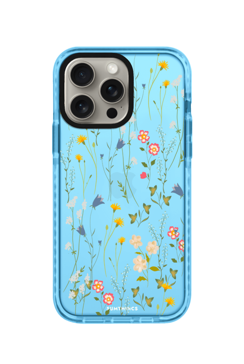 iPhone 11 Eternal Garden Procase Şeffaf Telefon Kılıfı Mavi - SUMTHINCS