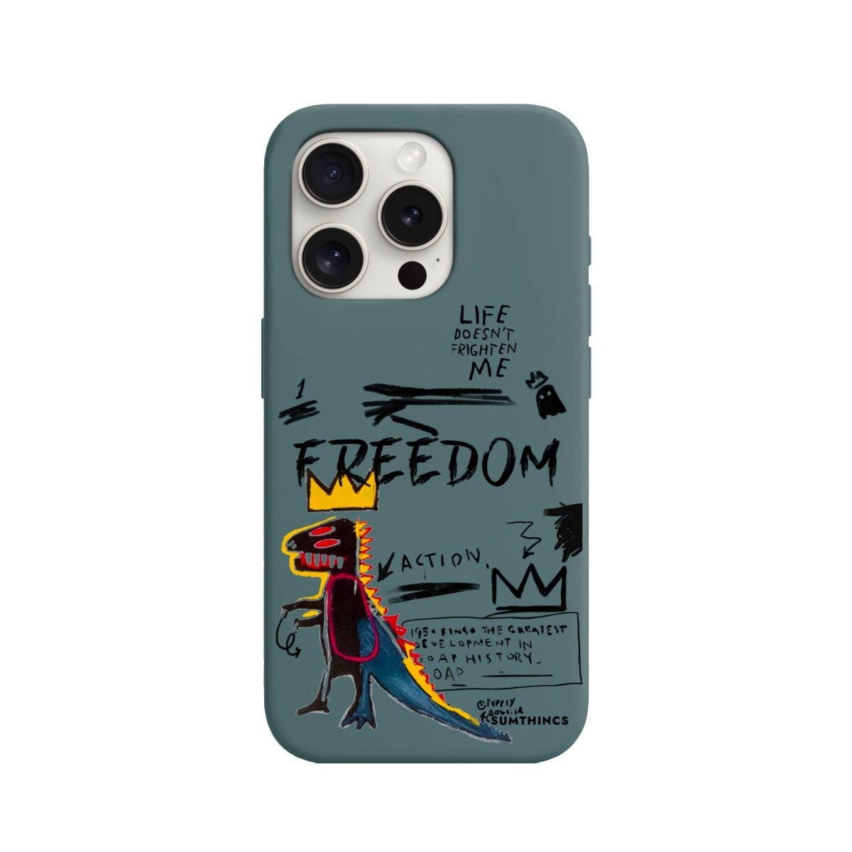 iPhone 11 Freedom Premium Telefon Kılıfı Kaktüs Yeşili - SUMTHINCS