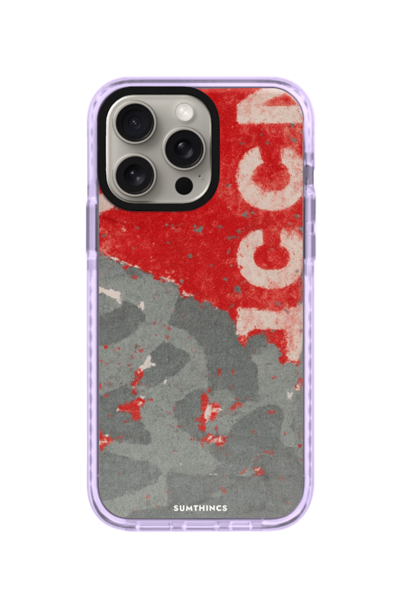 iPhone 11 Graffiti Procase Şeffaf Telefon Kılıfı Lila - SUMTHINCS
