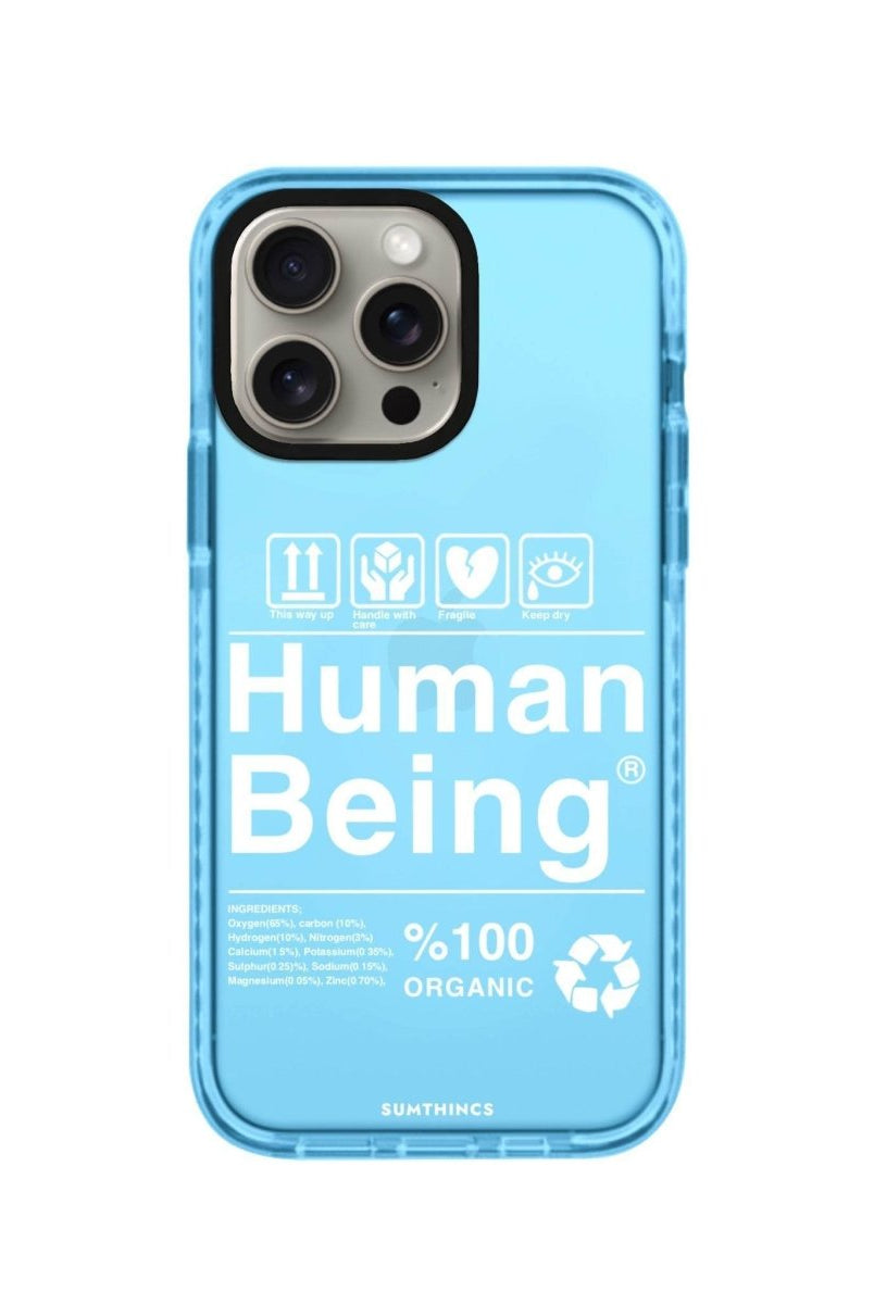 iPhone 11 Human Being Procase Şeffaf Telefon Kılıfı Mavi - SUMTHINCS