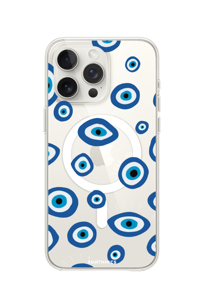 iPhone 11 I See You Clear Magsafe Şeffaf Telefon Kılıfı - SUMTHINCS