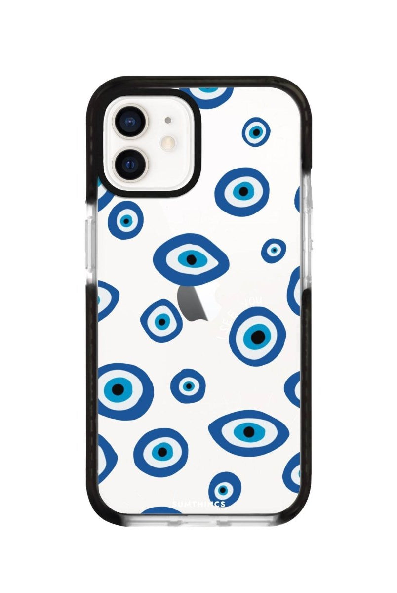 iPhone 11 I See You Procase Şeffaf Telefon Kılıfı Siyah Şeffaf - SUMTHINCS