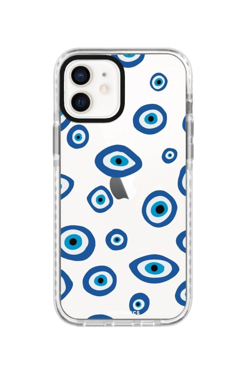 iPhone 11 I See You Procase Şeffaf Telefon Kılıfı Beyaz Şeffaf - SUMTHINCS