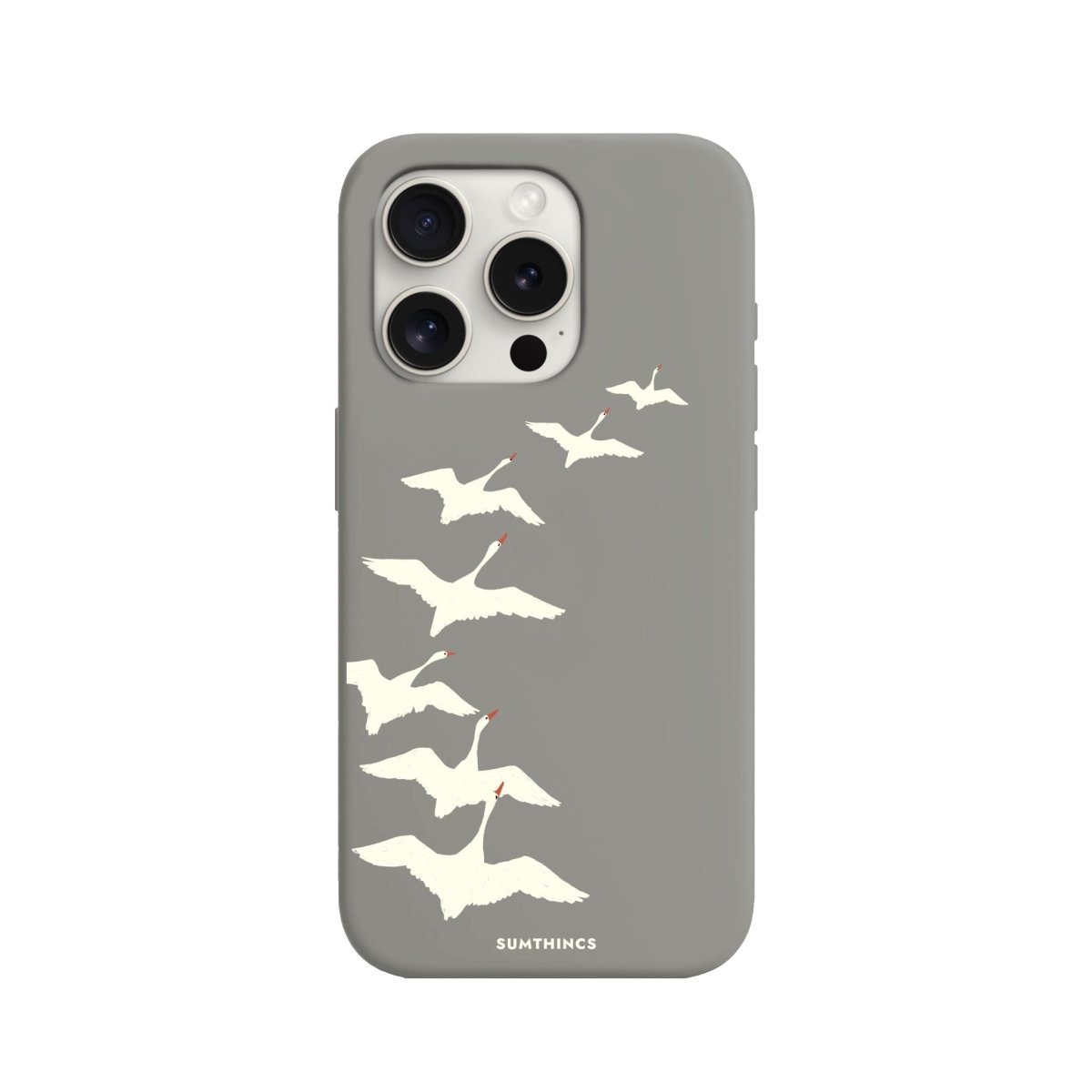 iPhone 11 Journey Premium Telefon Kılıfı Gri - SUMTHINCS