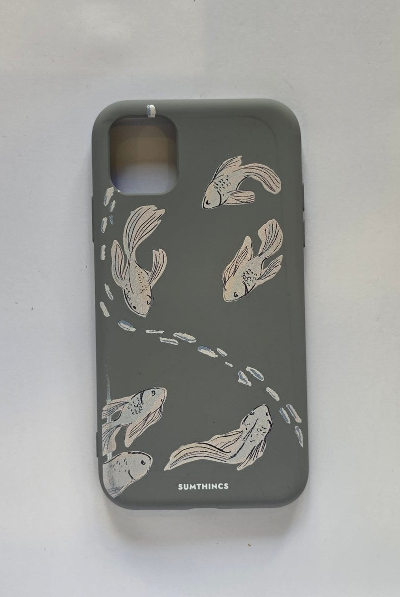iPhone 11 koi fish Premium Telefon Kılıfı - Sumthincs