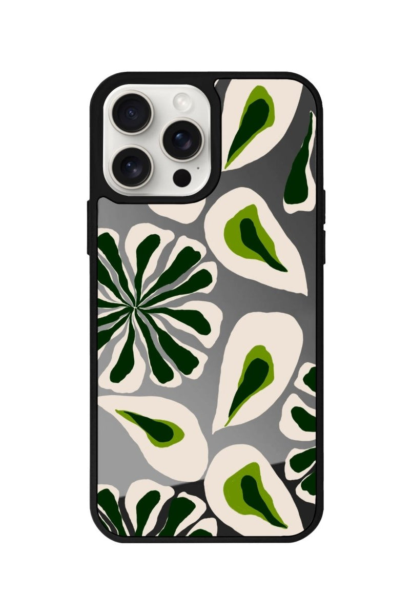 iPhone 11 Leafs Mirror Aynalı Telefon Kılıfı Antrasit - SUMTHINCS