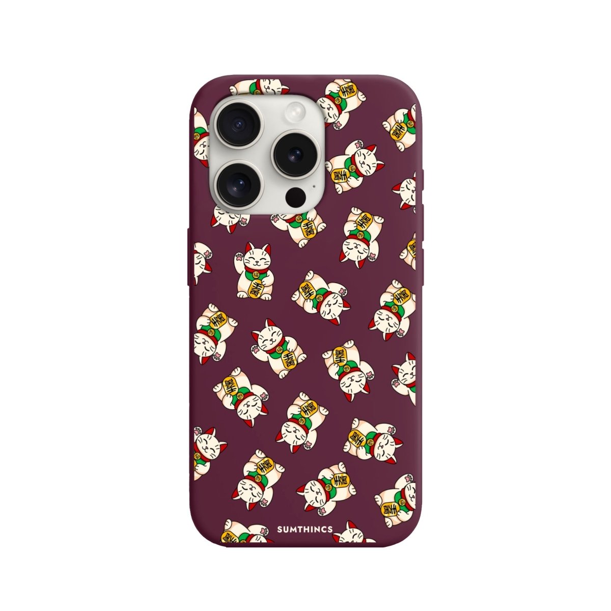 iPhone 11 Maneki Neko Premium Telefon Kılıfı - SUMTHINCS