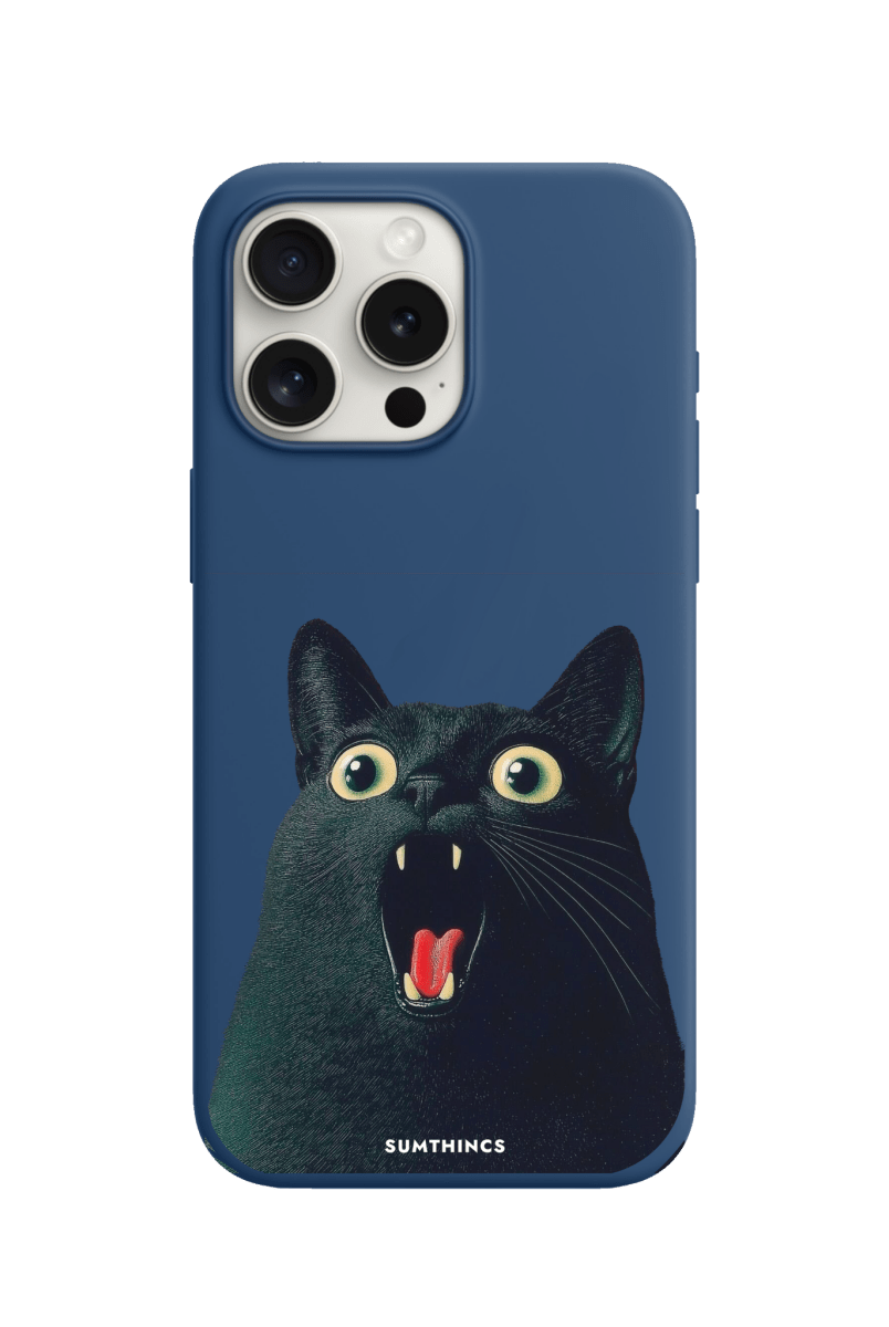 iPhone 11 Meoww Premium Telefon Kılıfı Pasifik Mavi - SUMTHINCS