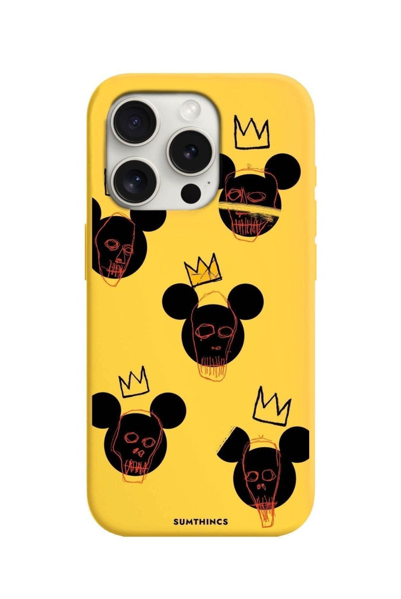 iPhone 11 Mickeys Midnight Premium Telefon Kılıfı Sarı - SUMTHINCS