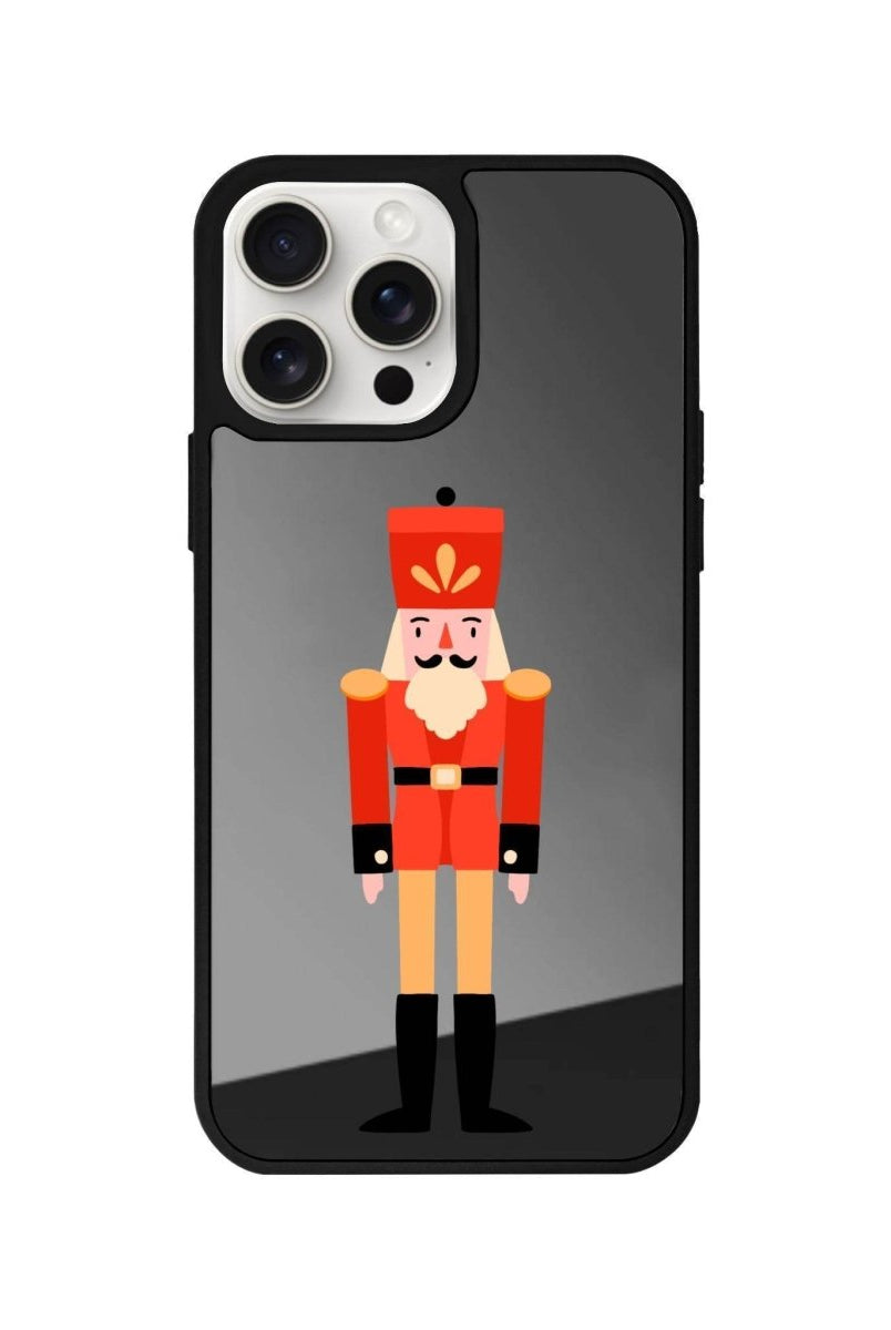 iPhone 11 Nutcracker Mirror Aynalı Telefon Kılıfı Antrasit - SUMTHINCS