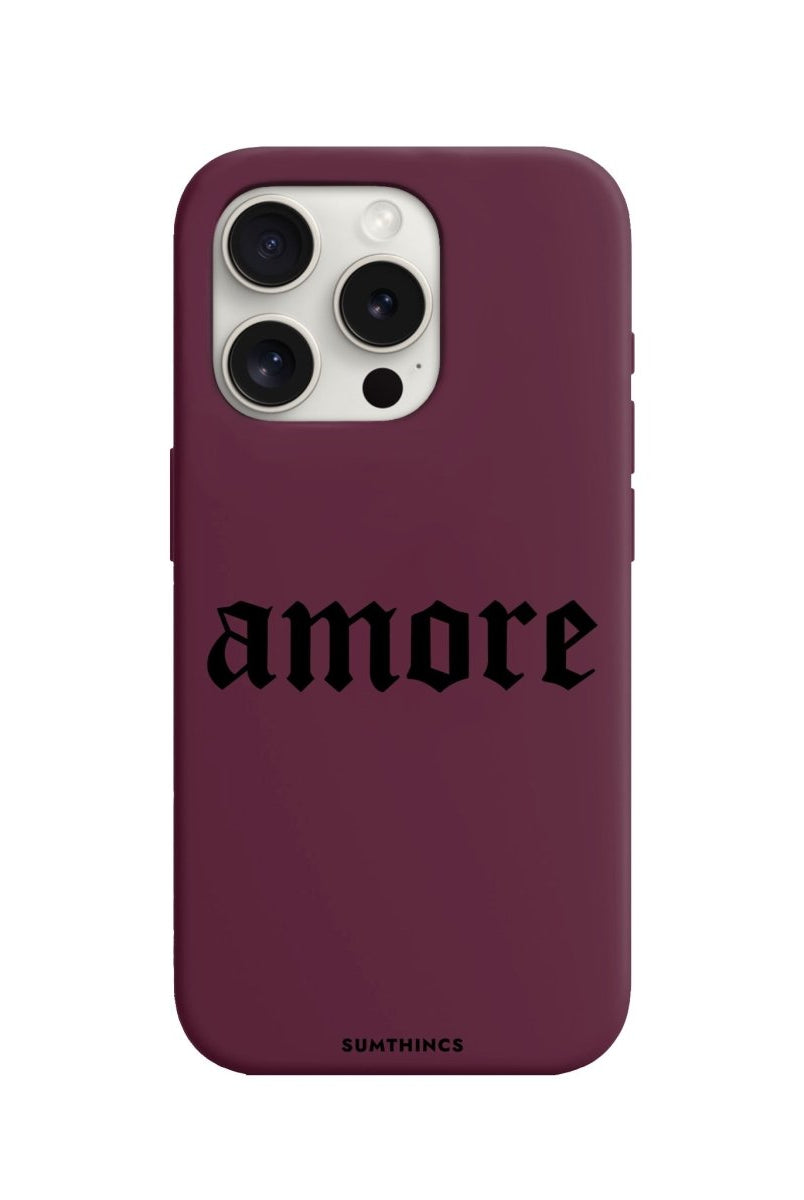 iPhone 11 Pro Amore Premium Telefon Kılıfı Bordo - SUMTHINCS