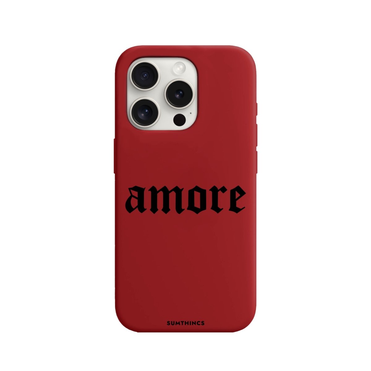 iPhone 11 Pro Amore Premium Telefon Kılıfı Kırmızı - SUMTHINCS