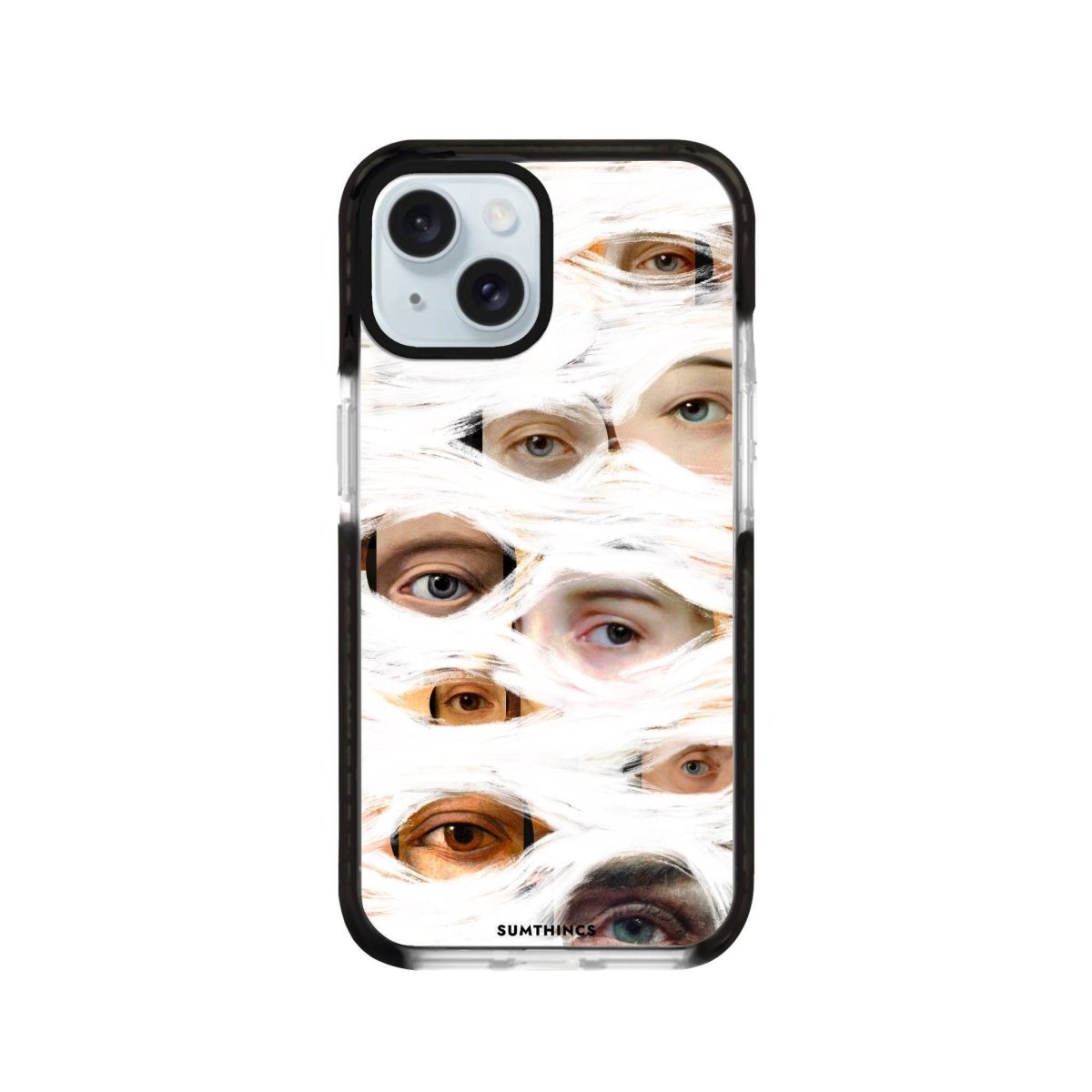 iPhone 11 Pro Max All Eyes On Me Procase Şeffaf Telefon Kılıfı Siyah Şeffaf - SUMTHINCS