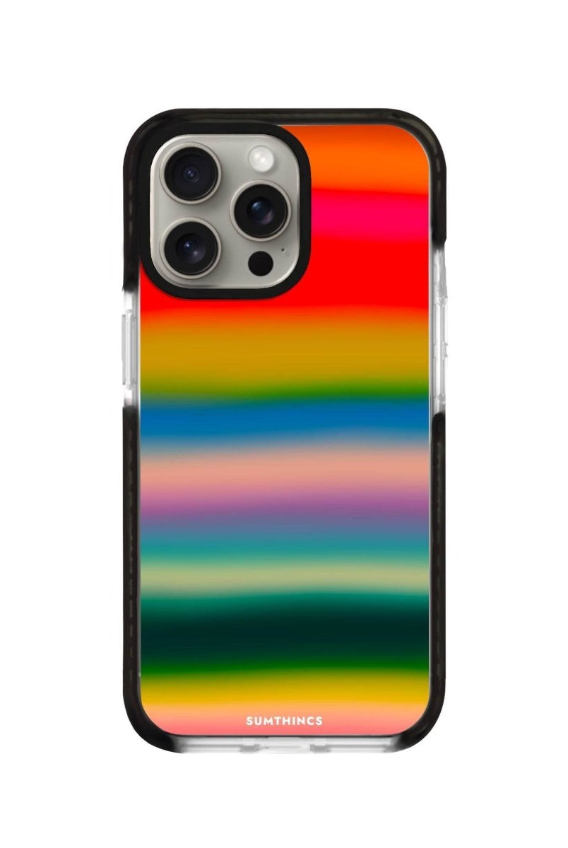 iPhone 11 Pro Max Gradient Glow Procase Şeffaf Telefon Kılıfı Siyah Şeffaf - SUMTHINCS