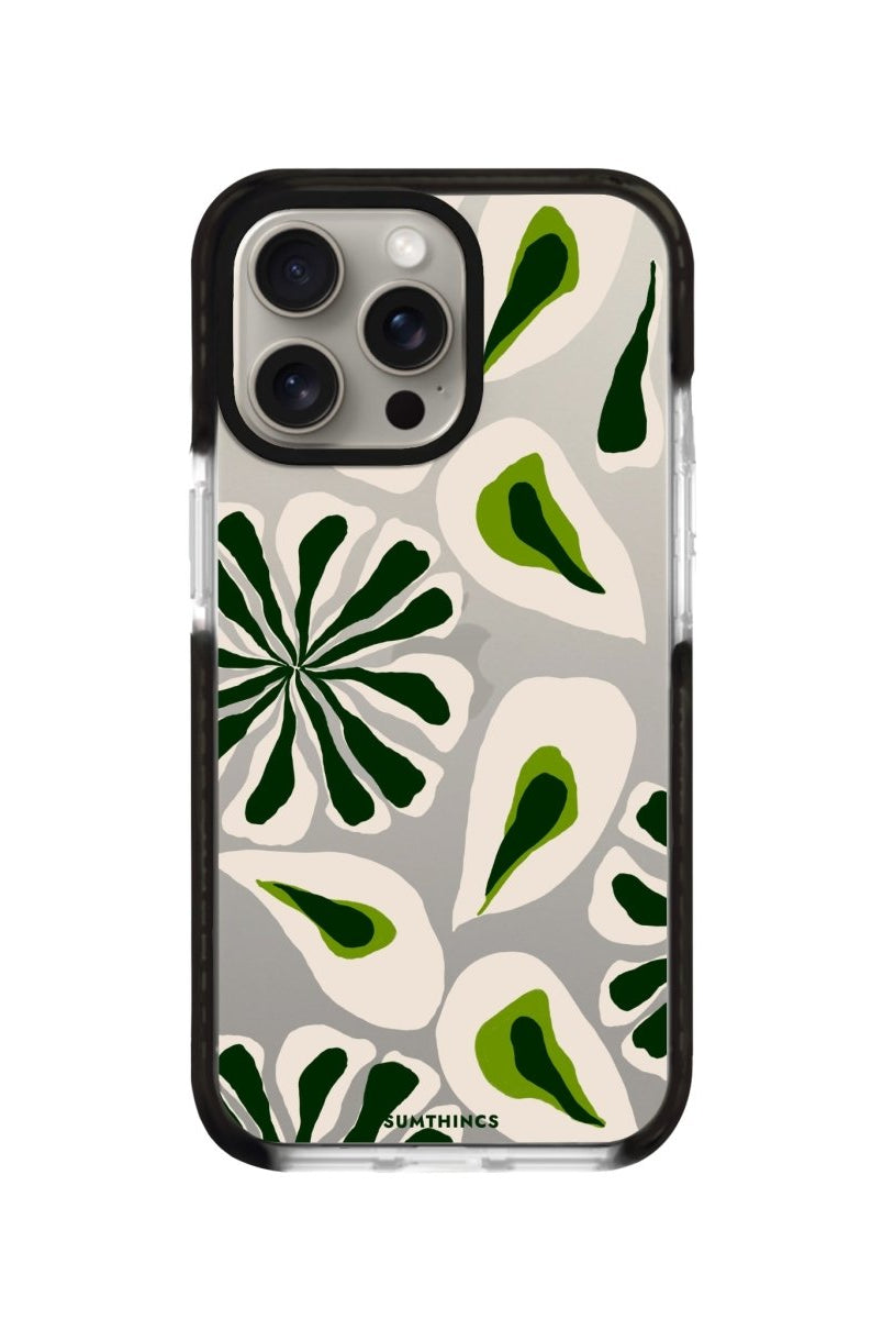 iPhone 11 Pro Max Leafs Procase Şeffaf Telefon Kılıfı Siyah Şeffaf - SUMTHINCS