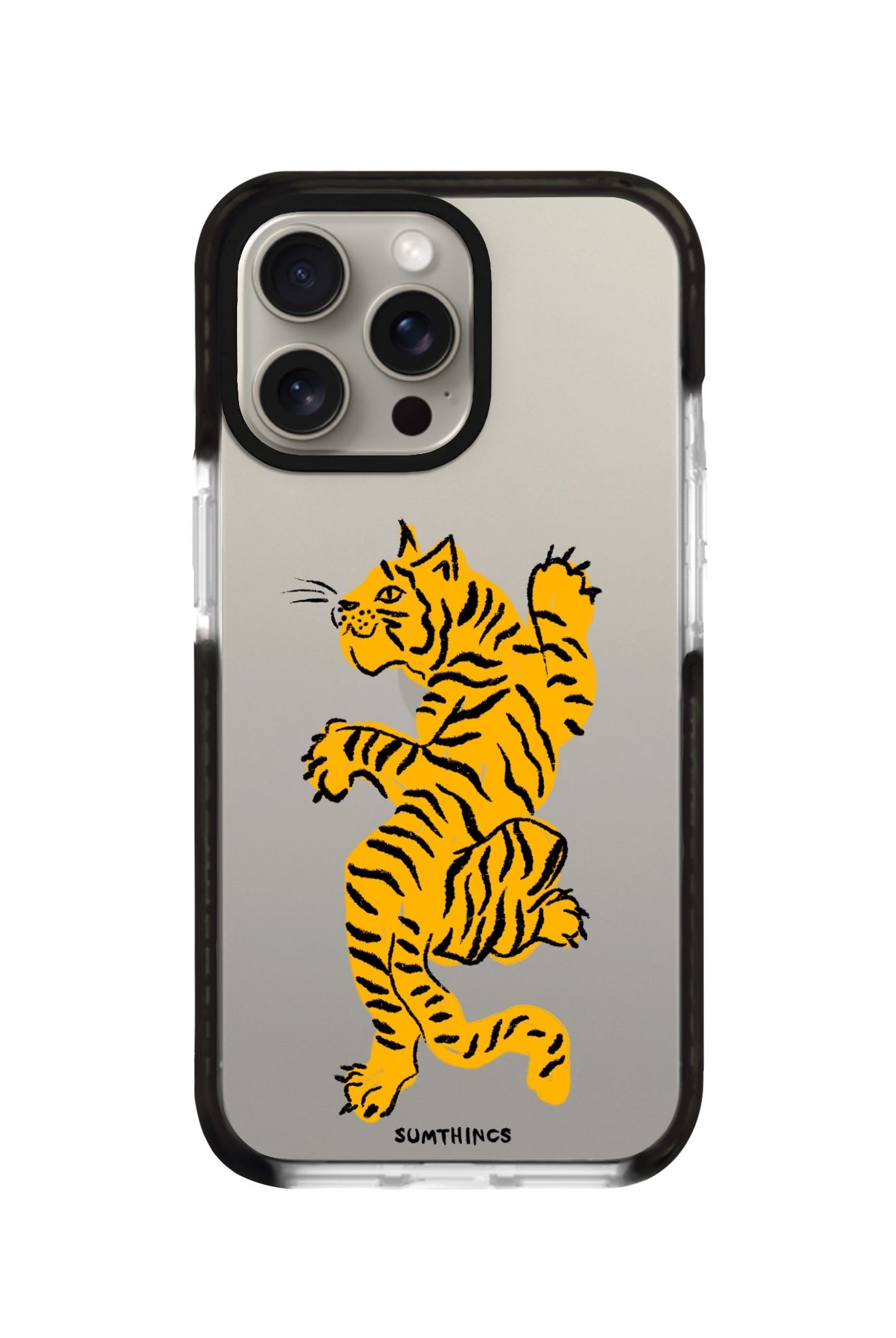 iPhone 11 Pro Max ROAR Procase Şeffaf Telefon Kılıfı Siyah Şeffaf - SUMTHINCS