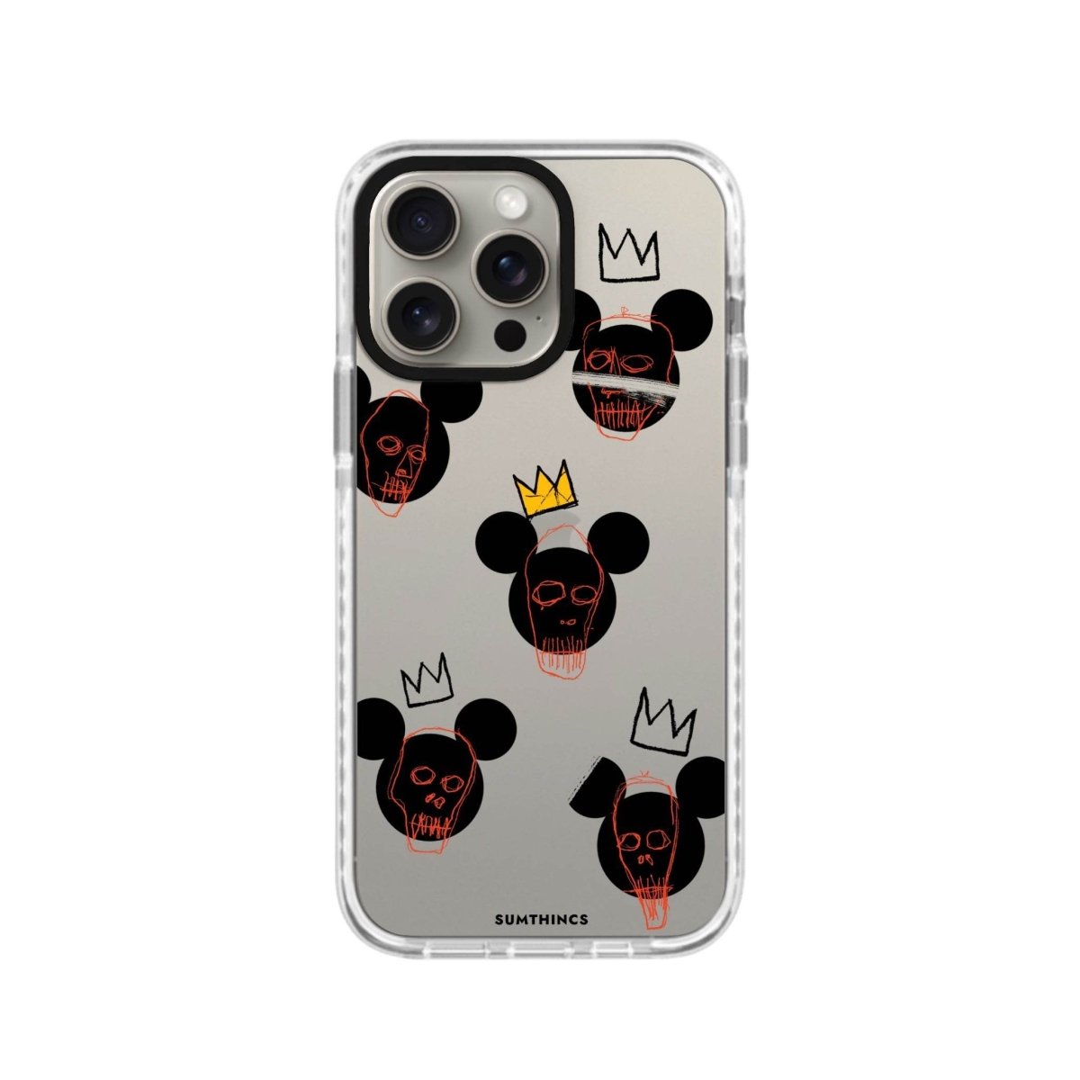 iPhone 11 Pro Mickeys Midnight Procase Şeffaf Telefon Kılıfı Beyaz Şeffaf - SUMTHINCS