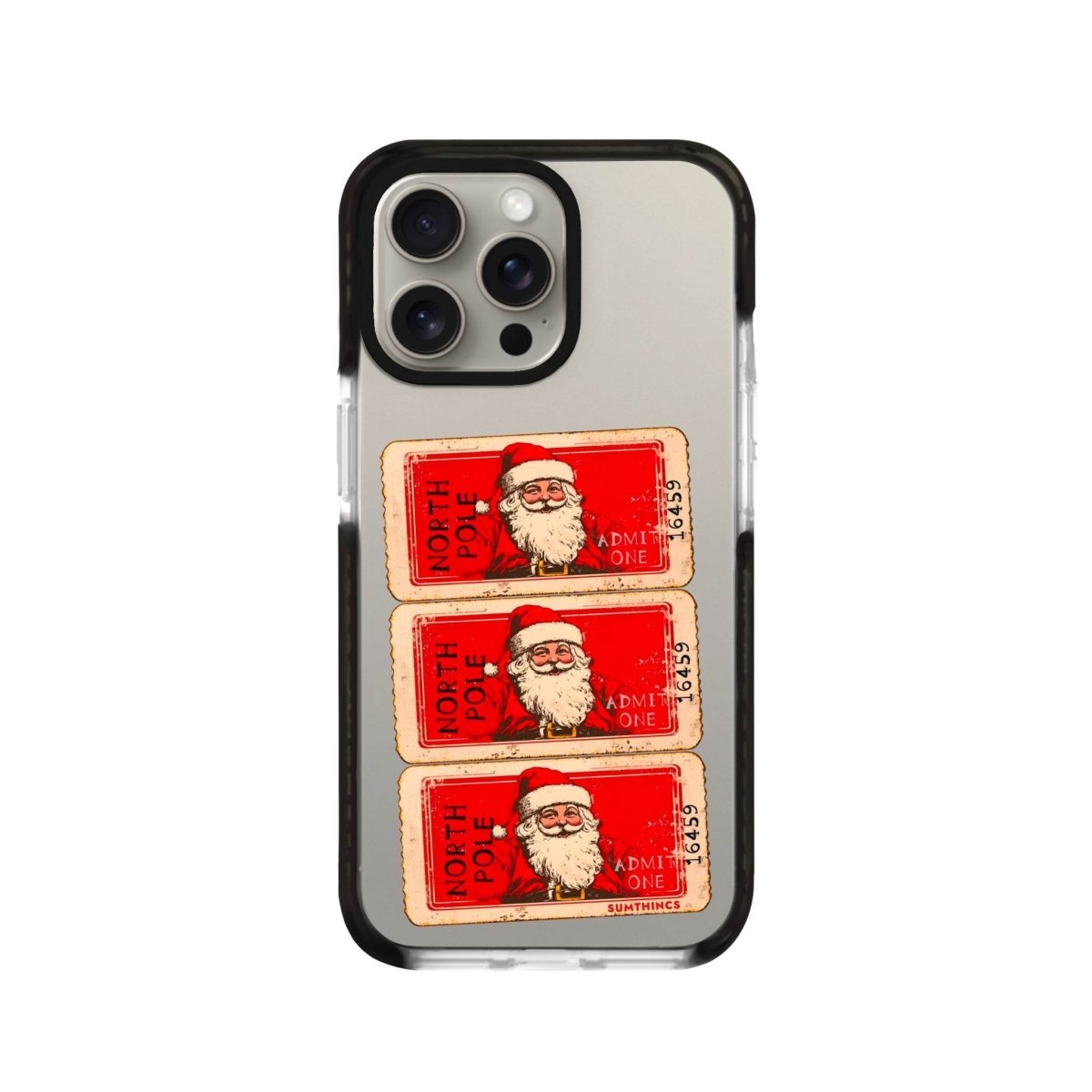 iPhone 11 Pro Northpole Ticket Procase Şeffaf Telefon Kılıfı Siyah Şeffaf - SUMTHINCS