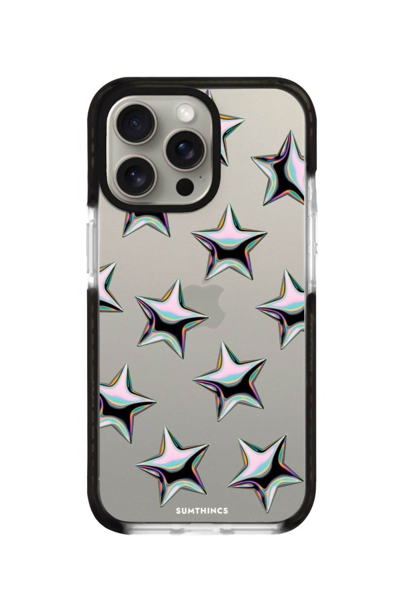 iPhone 11 Pro Stars Procase Şeffaf Telefon Kılıfı Siyah Şeffaf - SUMTHINCS