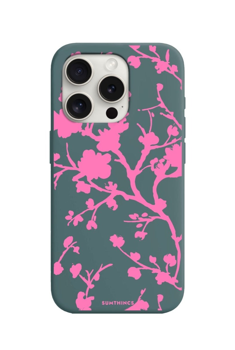 iPhone 11 Sakura Premium Telefon Kılıfı Kaktüs Yeşili - SUMTHINCS