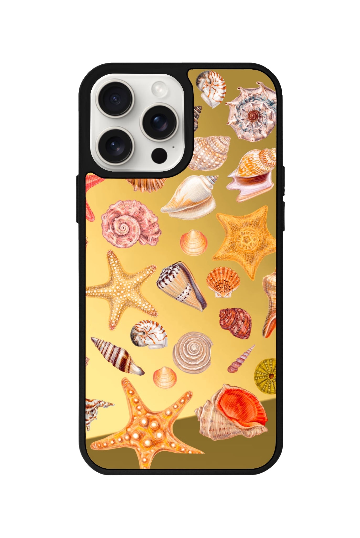 iPhone 11 Shells Mirror Aynalı Telefon Kılıfı Altın - SUMTHINCS