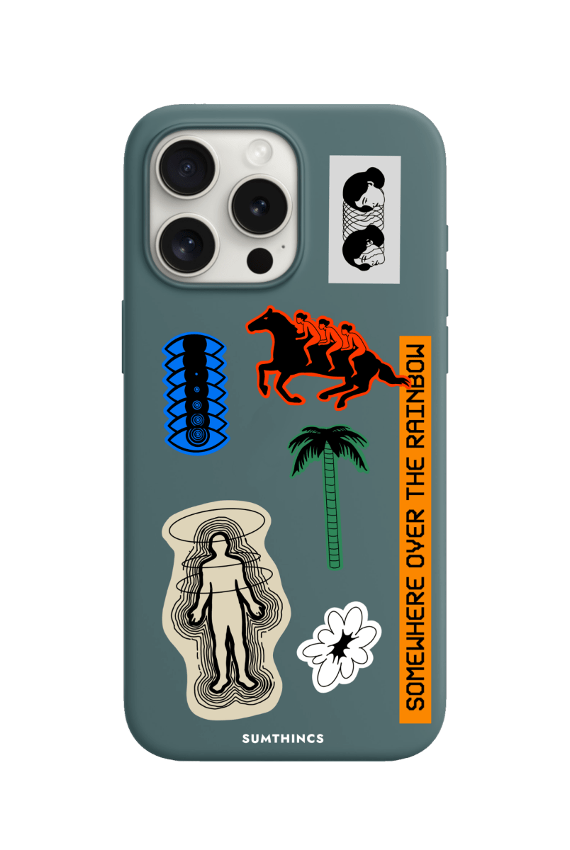 iPhone 11 Somewhere Premium Telefon Kılıfı Kaktüs Yeşili - SUMTHINCS