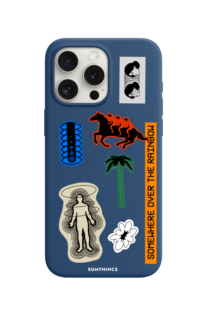 iPhone 11 Somewhere Premium Telefon Kılıfı Pasifik Mavi - SUMTHINCS
